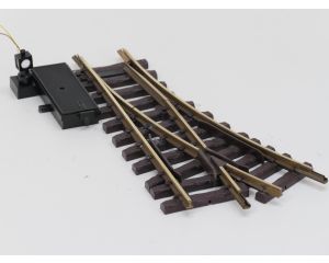 LGB 1215 Elektr.Weiche links, R1,30Grad, Inc. Weichenlaterne met verlichting (oud model)
