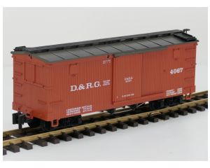 LGB 4067 Boxcar D.&R.G. Klauwkoppelingen