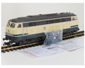PIKO 37501 Diesellokomotive BR 218 194-9 Digital, Sound, Speicher, Entkuppler, Figur, Dezente Alterung