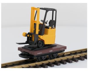 LGB 40510 Veldbaanwagen met Heftruck