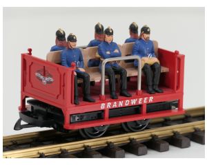 LGB 32410 Feuerwehr-Mannschaftswagen, Metallrader
