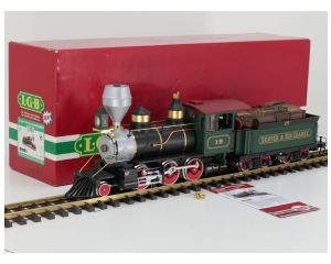 LGB 21181 Denver & Rio Grande Dampflok No 19, Analoog, Sound