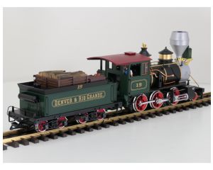 LGB 21181 Denver & Rio Grande Dampflok No 19, Analoog, Sound