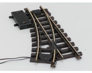 LGB 12050 Digitaal Elekt.Weiche rechts,R1,30 Grad. Met Schroefbare railverbinders
