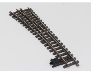 LGB 18150 Handweiche, links, R5, Met Schroefbare railverbinders