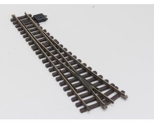 LGB 18150 Handweiche, links, R5, Met Schroefbare railverbinders