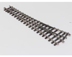 THIEL 1801 Weiche 15° Nickel rechts, Met Schroefbare railverbinders