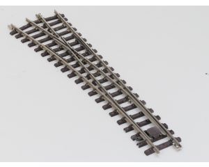 THIEL 1801 Weiche 15° Nickel rechts, Met Schroefbare railverbinders