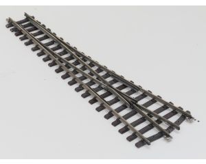 THIEL 1801 Weiche 15° Nickel rechts, Met Schroefbare railverbinders