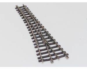 THIEL 1811 Weiche 15° Nickel links, Met Schroefbare railverbinders