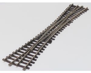 Thiel 2200 Doppelkreuzungsweiche T/N 220 10°, Radius 300 cm, Länge 98,3 cm, Met Schroefbare railverbinders