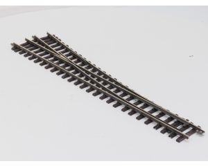 THIEL 1820 Weiche 10° Messing rechts, Met Schroefbare railverbinders