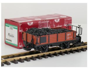LGB 94005 DEV OW Bakwagen met bordes mit Metallrader, Beladung