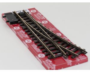 LGB 16150 Elektr.Weiche,links, R3,22.5Grad, Buiten gebruikt, Met Schroefbare railverbinders