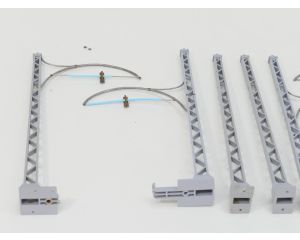 LGB 6000 / 6400 / 56400 Set  7x Standard-Oberleitungsmast Bastler