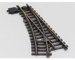 LGB 16040 Handweiche R3 rechts, Met Schroefbare railverbinders