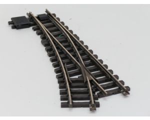 LGB 16040 Handweiche R3 rechts, Met Schroefbare railverbinders