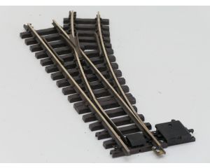 LGB 16040 Handweiche R3 rechts, Met Schroefbare railverbinders