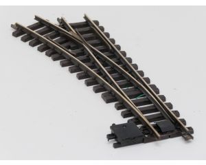 LGB 16140 Handweiche R3 links, Met Schroefbare railverbinders