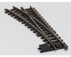 LGB 16140 Handweiche R3 links, Met Schroefbare railverbinders