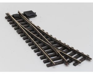 LGB 16140 Handweiche R3 links, Met Schroefbare railverbinders