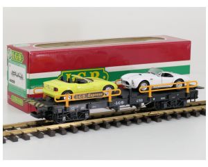 LGB 4159 LGB Express Car Transport Wagon with 2 Cabriolets