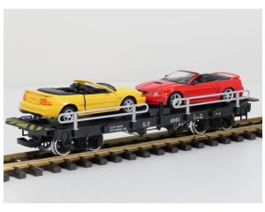 LGB 4061 Autotransportwagen S.P. 4061 2x Ford Mustang Cabriolet