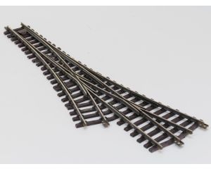 THIEL 3100 Doppel-Weiche 15° Messing, gebruikt, met Schroefbare railverbinders