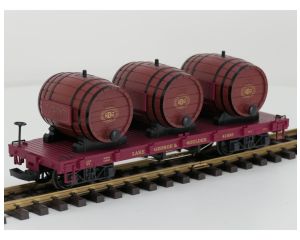 LGB 41693 LG&B®-Flachwagen mit Fässern