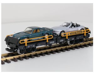 LGB 4059 Autotransportwagen met BMW 333 & Porsche 959