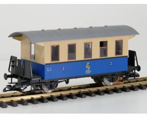 PIKO 37130 BL Personenwagen Königlich Ketschenbacher Kreisbahn, Kugellager Achsen