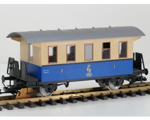 PIKO 37130 BL Personenwagen Königlich Ketschenbacher Kreisbahn, Kugellager Achsen