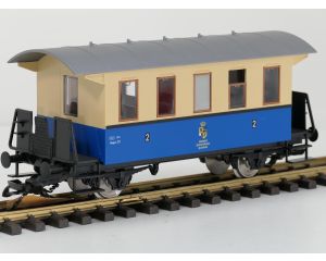 PIKO 37130 BL Personenwagen Königlich Ketschenbacher Kreisbahn, Kugellager Achsen