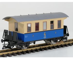 PIKO 37130 BL Personenwagen Königlich Ketschenbacher Kreisbahn, Kugellager Achsen