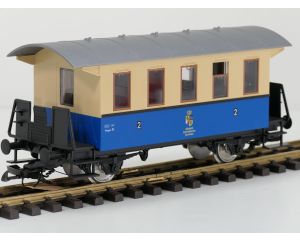 PIKO 37130 BL Personenwagen Königlich Ketschenbacher Kreisbahn, Kugellager Achsen