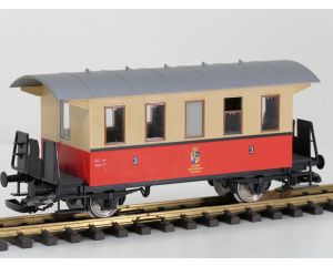 PIKO 37130 RT Personenwagen Königlich Ketschenbacher Kreisbahn, Kugellager Achsen