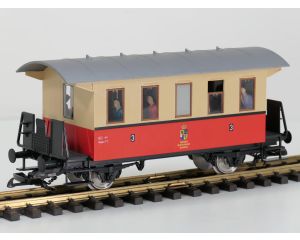 PIKO 37130 RT Personenwagen Königlich Ketschenbacher Kreisbahn, Kugellager Achsen, 11 Figuren