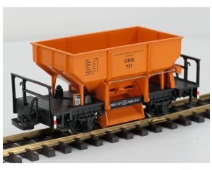 LGB 4041 E Selbstentladewagen OEG 737 mit Metallrader