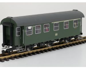 PIKO 37601 G Umbauwagen AB3yg 1./2. Klasse DB IV, Kugellagerachsen, Innenbeleuchtung, 10 Figuren