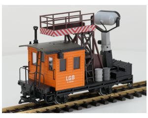 LGB 40490 Scheinwerferwagen mit Metallrader, Stromabnahme, Beleuchtung