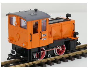LGB 2090 D10 Diesellok Digital, Licht, Rot/Weiss Wecksel