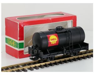 LGB 40402 Shell tankwagon, RhB Uh 8111 mit Metallrader