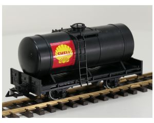 LGB 40402 Shell tankwagon, RhB Uh 8111 mit Metallrader