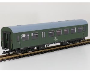 PIKO 37651 G-Rekowg. 2.Kl. m. Gepäckabteil DR 57 50 82-15 025-2 BDghwse,  Kugellagerachsen, Innenbeleuchtung, Energiespeicher, 4 Figuren