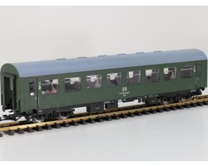 PIKO 37650 G-Reko-Wagen 2. Kl. DR 57 50 28-15 123 -2 Bghwe, Kugellagerachsen, Innenbel, Energiesp, 14 Figuren