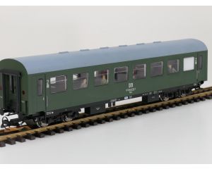 PIKO 37650 G-Reko-Wagen 2. Kl. DR 57 50 28-15 123 -2 Bghwe, Kugellagerachsen, Innenbel, Energiesp, 14 Figuren