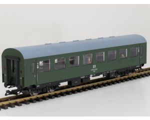 PIKO 37650 G-Reko-Wagen 2. Kl. DR 57 50 28-15 123 -2 Bghwe, Kugellagerachsen, Innenbel, Energiesp, 11 Figuren