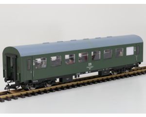 PIKO 37650 G-Reko-Wagen 2. Kl. DR 57 50 28-15 123 -2 Bghwe, Kugellagerachsen, Innenbel, Energiesp, 11 Figuren