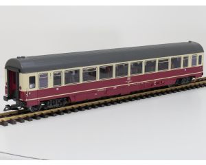 PIKO 37661 Personenwagen Avmz 1. Klasse, Metallachsen, Innenbeleuchtung, 28 Figuren