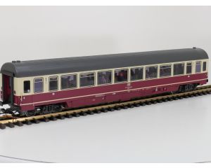 PIKO 37661 Personenwagen Avmz 1. Klasse, Metallachsen, Innenbeleuchtung, 34 Figuren